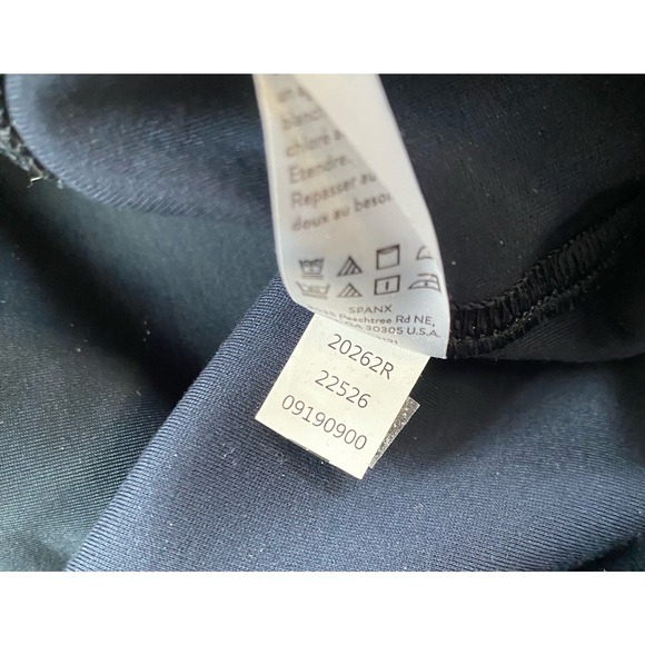 Spanx Red Label Navy Ankle High Rise Leggings Plus Size 3X Shaping Support - Picture 9 of 9